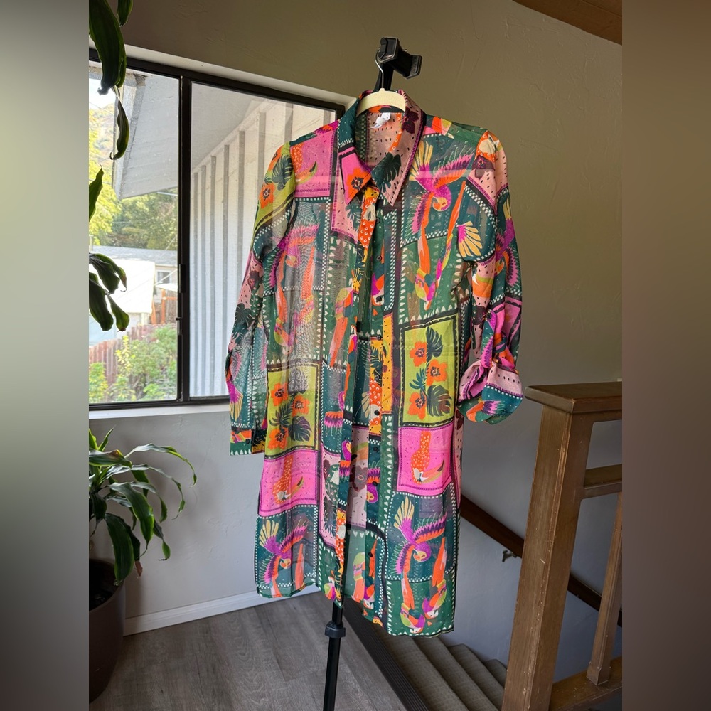 Colorful duster